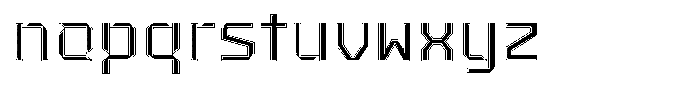 MGN Parallaxe Display Alt3 Font LOWERCASE