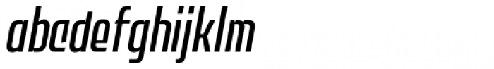 MGT American Copper Semibold Italic Font LOWERCASE