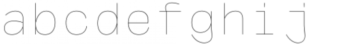 MGT Fugiat Mono Variable Font LOWERCASE