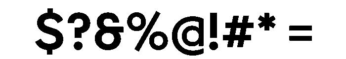 Mg Bold Font OTHER CHARS