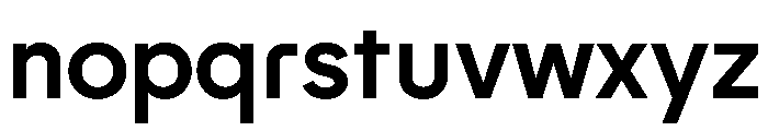 Mg Bold Font LOWERCASE