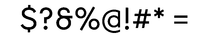 Mg Regular Font OTHER CHARS
