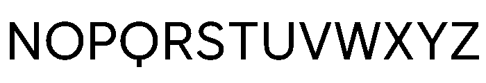 Mg Regular Font UPPERCASE