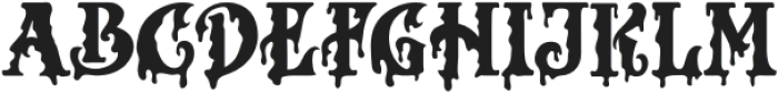 MHM GRAVEYARD 2 Regular otf (400) Font UPPERCASE