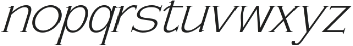 Mhiggita Romansha Slant otf (400) Font LOWERCASE