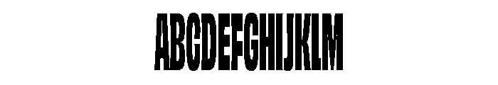 Mikrobe Variable Extra Bold Font UPPERCASE