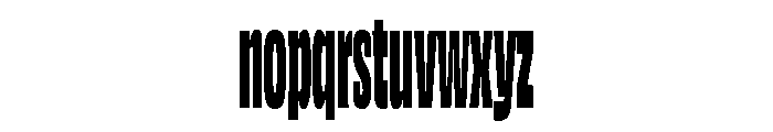 Mikrobe Variable Extra Bold Font LOWERCASE
