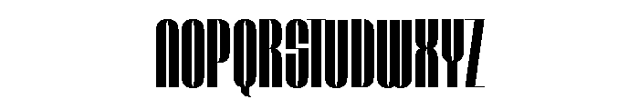 Mikrobe Variable Medium Font UPPERCASE