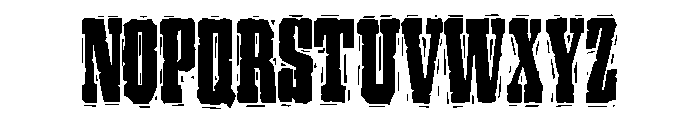 Mikrobe Variable Regular Font UPPERCASE
