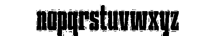 Mikrobe Variable Regular Font LOWERCASE