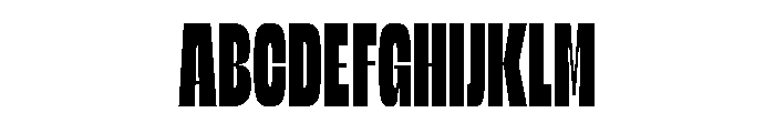 Mikrobe Variable Thin Font UPPERCASE