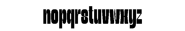 Mikrobe Variable Thin Font LOWERCASE