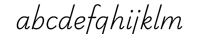 Minetto Variable Extra Light FONT