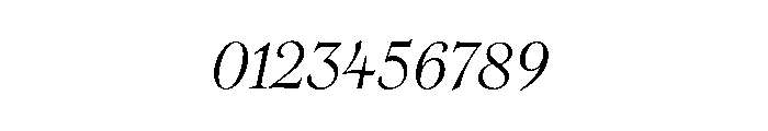 Minetto Variable Regular Font OTHER CHARS