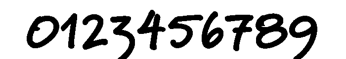 Minute Heavy Font OTHER CHARS