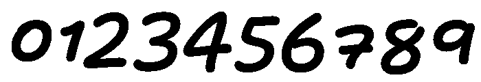 Minute Semibold Italic Font OTHER CHARS