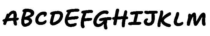 Minute Semibold Italic Font UPPERCASE
