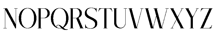 MICKORA-Regular Font UPPERCASE