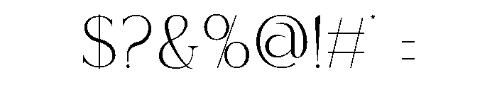 MICRO BORCALE Font OTHER CHARS