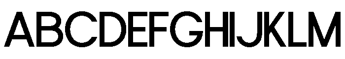 MIFETRO-Regular Font UPPERCASE