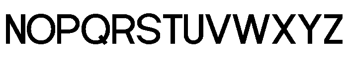 MIFETRO-Regular Font UPPERCASE