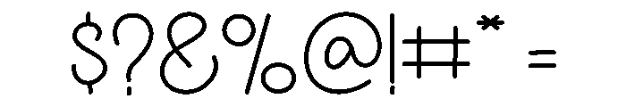MILKY PUDDING Font OTHER CHARS