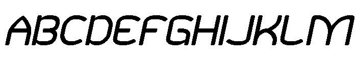 MINIMAL CLEAN Bold Italic Font UPPERCASE