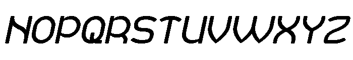 MINIMAL CLEAN Bold Italic Font UPPERCASE
