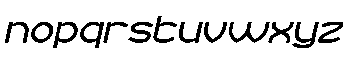 MINIMAL CLEAN Bold Italic Font LOWERCASE