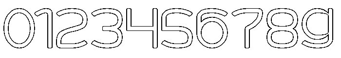 MINIMAL CLEAN-Hollow Font OTHER CHARS
