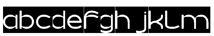 MINIMAL CLEAN-Inverse FONT