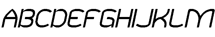 MINIMAL CLEAN Italic Font UPPERCASE