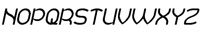 MINIMAL CLEAN Italic Font UPPERCASE
