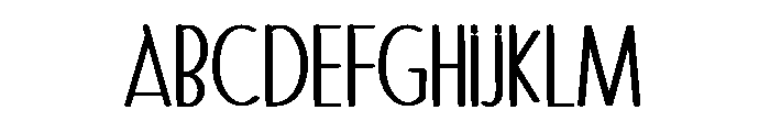 MINIMALIST BUILDING FONT