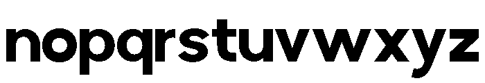 MINOGRID-Bold Font LOWERCASE