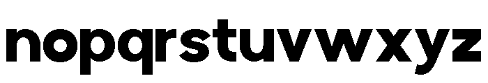MINOGRID Extra Bold Font LOWERCASE