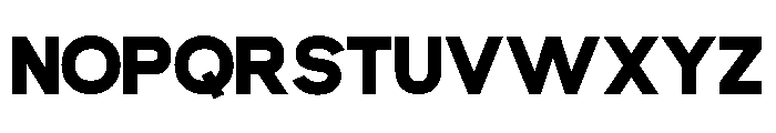 MINOGRID-ExtraBold Font UPPERCASE