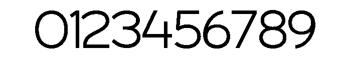 MINOGRID-ExtraLight Font OTHER CHARS