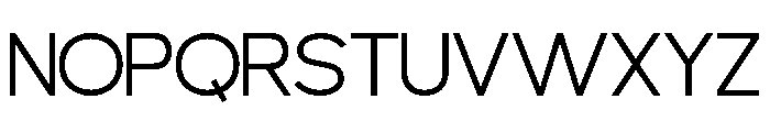 MINOGRID-ExtraLight Font UPPERCASE