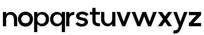 MINOGRID-Medium Font LOWERCASE