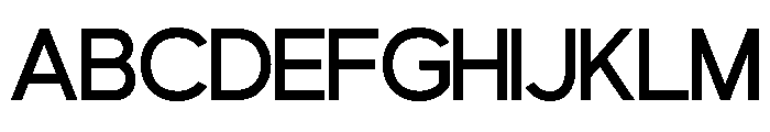 MINOGRID-Regular Font UPPERCASE
