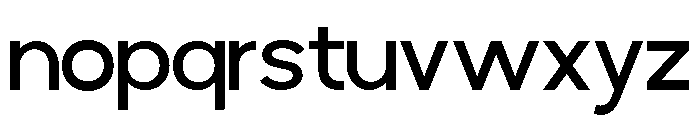 MINOGRID-Regular Font LOWERCASE