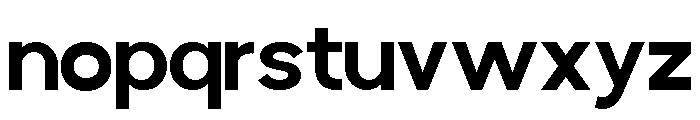 MINOGRID Semi Bold Font LOWERCASE
