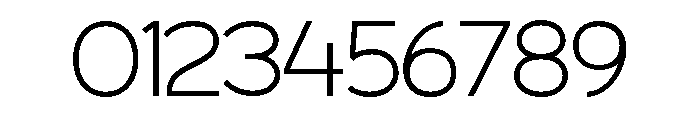 MINOGRID-Thin Font OTHER CHARS