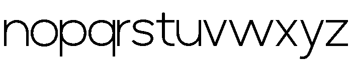 MINOGRID-Thin Font LOWERCASE
