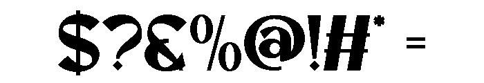 MINOTUR-Regular Font OTHER CHARS