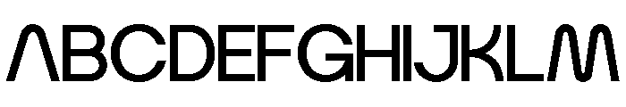 MISENO-Regular Font UPPERCASE