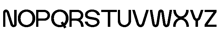 MISENO-Regular Font UPPERCASE