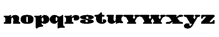 MISKE Font LOWERCASE