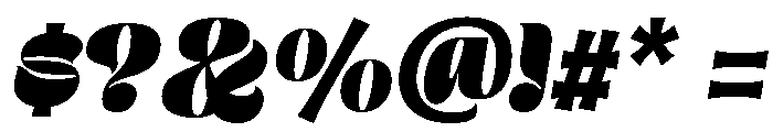 MIT Neurise Regular Font OTHER CHARS
